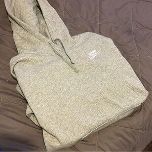 Nike Heather Gray Pullover Hoodie